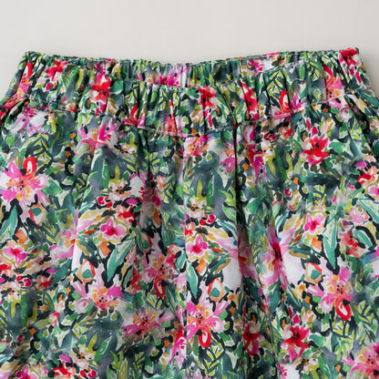 ショートバルーンパンツ　PRINT