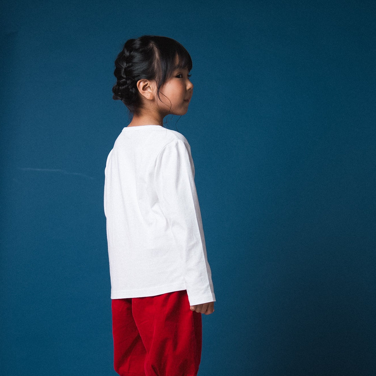 アニマルモチーフTシャツ【ウサギ】　OFF-WHITE