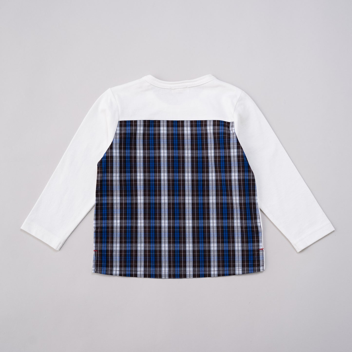 切り替えTシャツ　CHECK