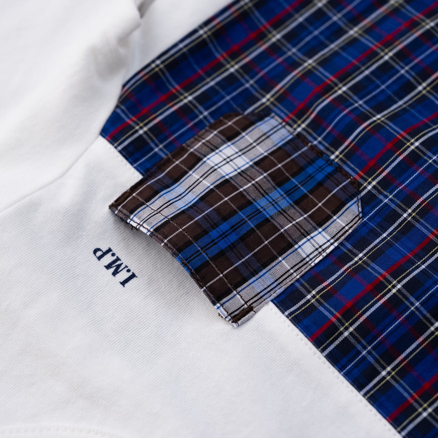 切り替えTシャツ　CHECK