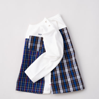 切り替えTシャツ　CHECK