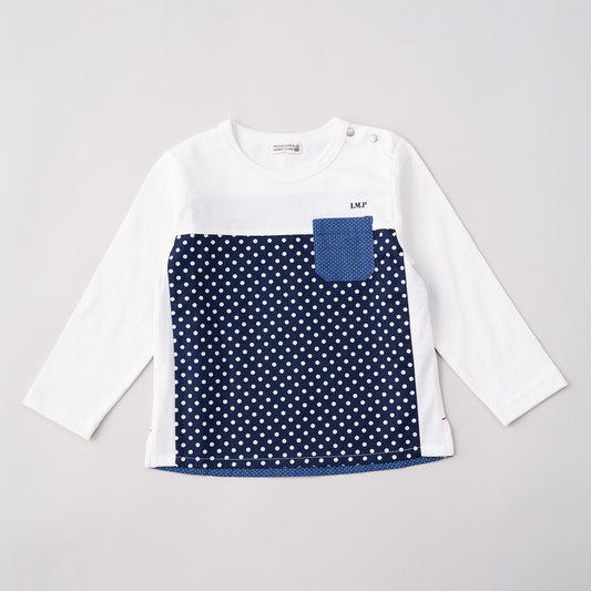 切り替えシャツ　DOT