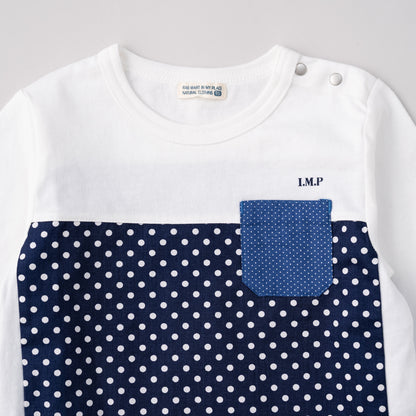 切り替えシャツ　DOT