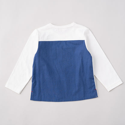 切り替えシャツ　DOT