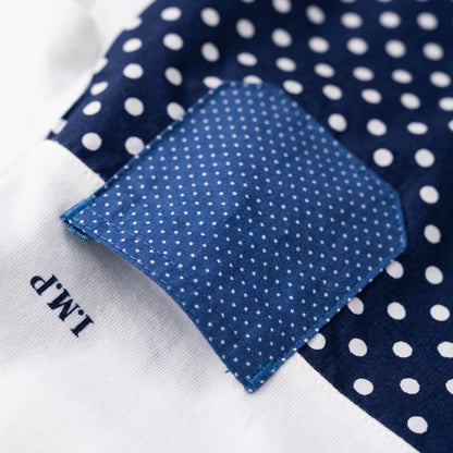 切り替えシャツ　DOT