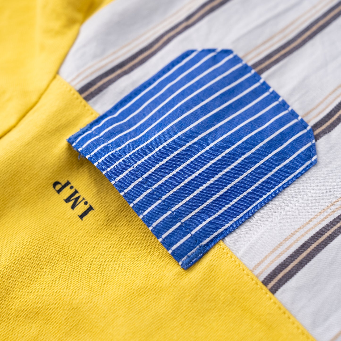 切り替えシャツ　STRIPE