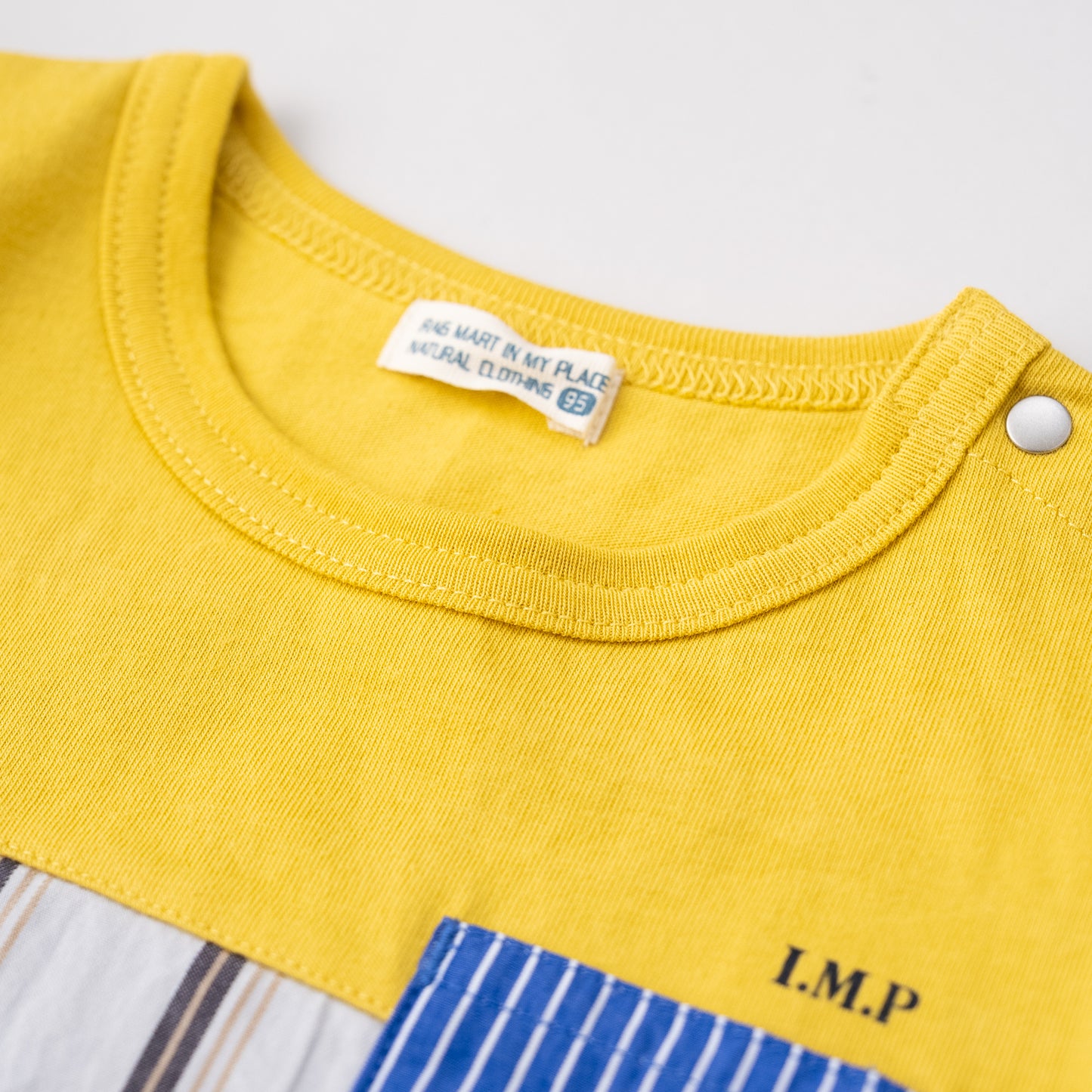 切り替えシャツ　STRIPE