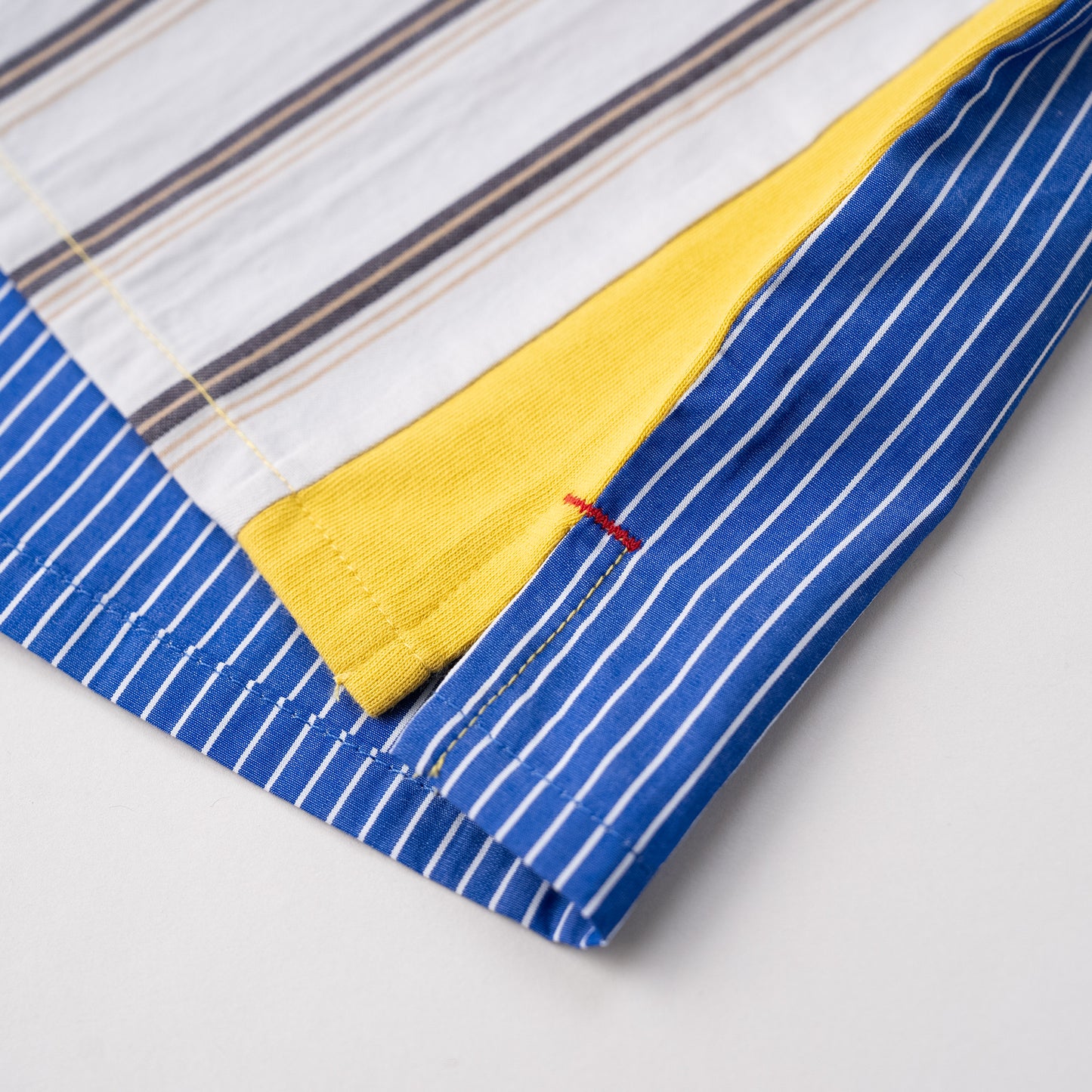 切り替えシャツ　STRIPE