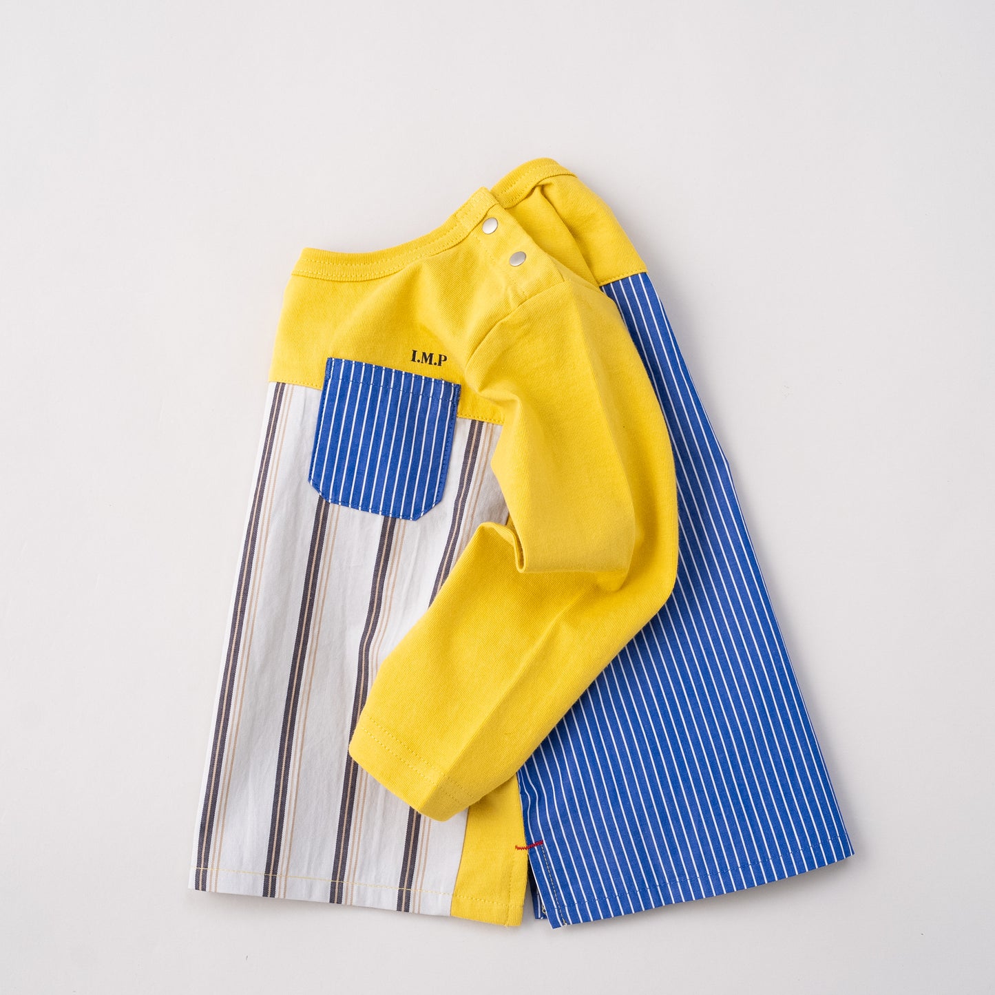 切り替えシャツ　STRIPE