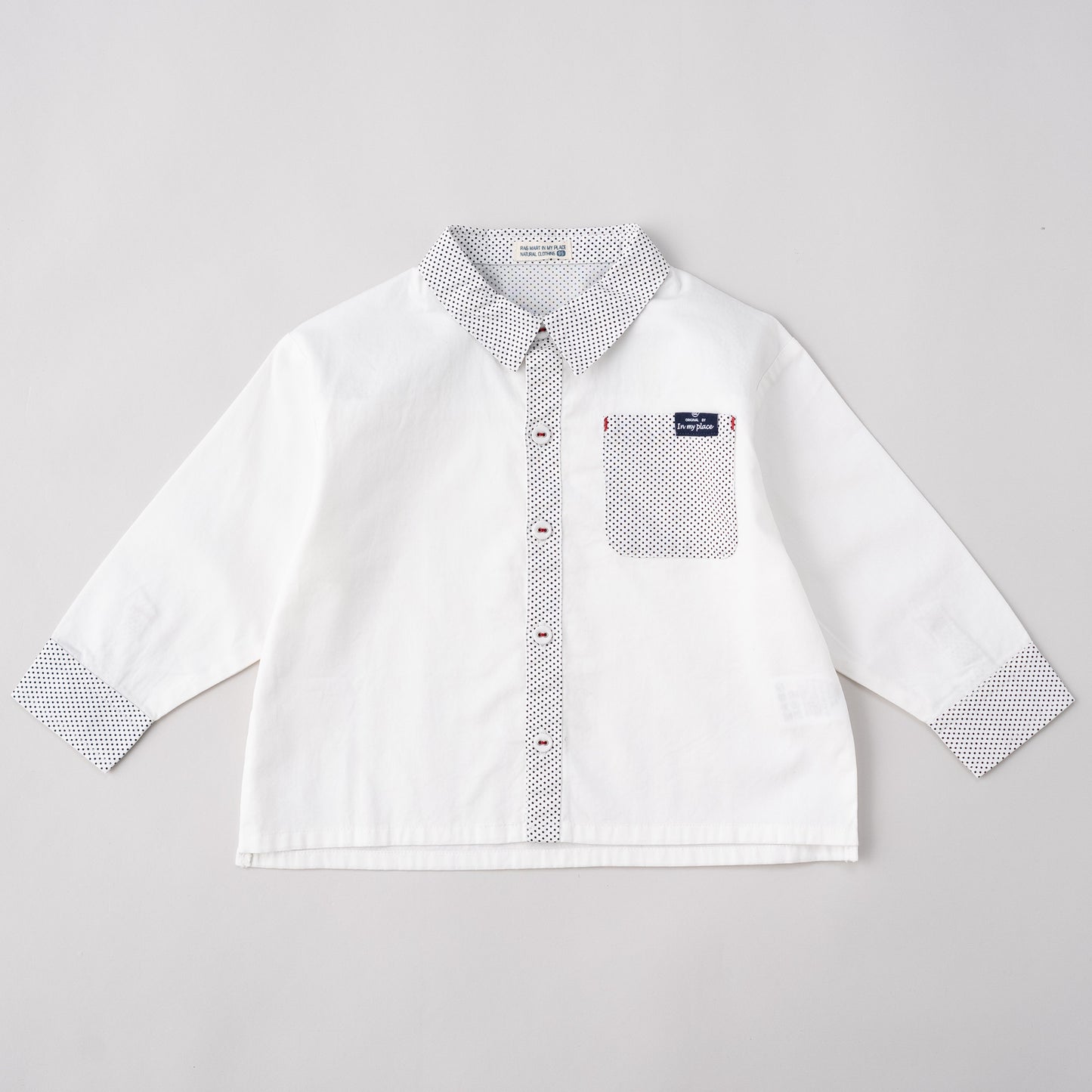 レギュラーカラーシャツ　OFF-WHITE