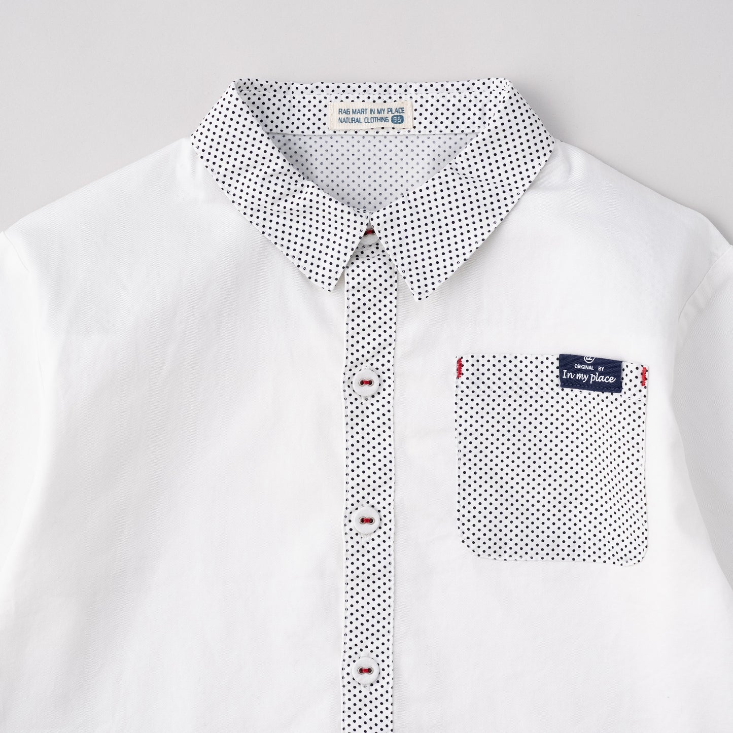 レギュラーカラーシャツ　OFF-WHITE