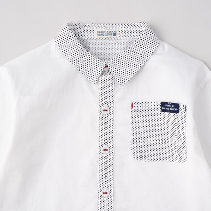 レギュラーカラーシャツ　OFF-WHITE