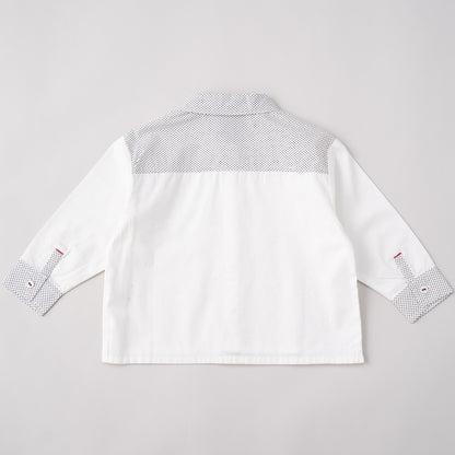 レギュラーカラーシャツ　OFF-WHITE