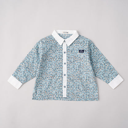 レギュラーカラーシャツ　PRINT