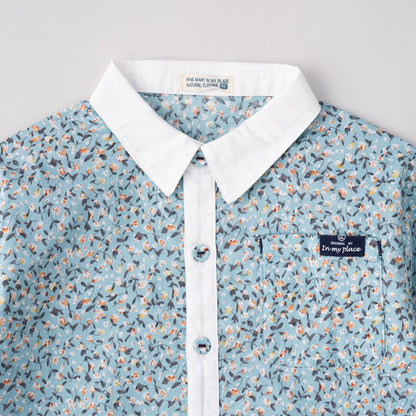 レギュラーカラーシャツ　PRINT