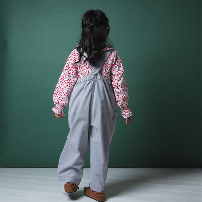 オーバーサイズサロペット　GRAY