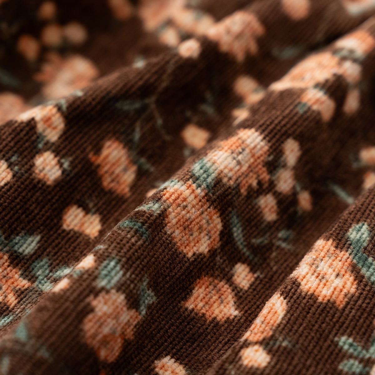 レトロ風ジャンパースカート　BROWN