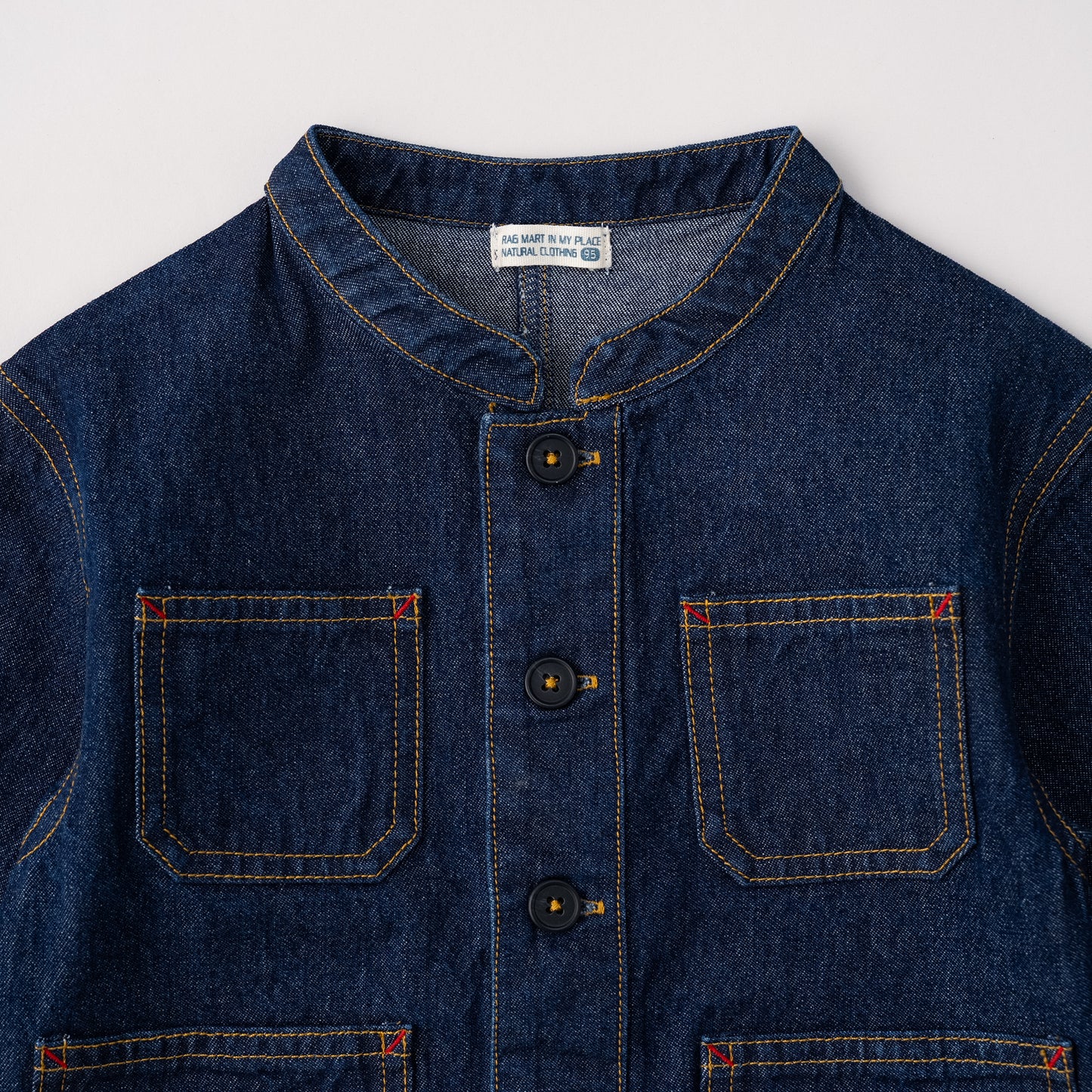 デニムオーバーサイズジャケット　NAVY