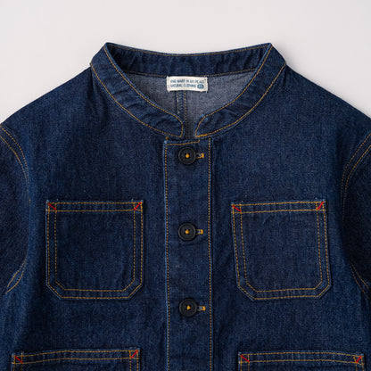 デニムオーバーサイズジャケット　NAVY