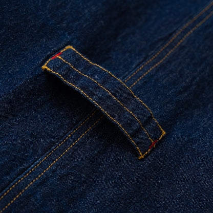 デニムオーバーサイズジャケット　NAVY