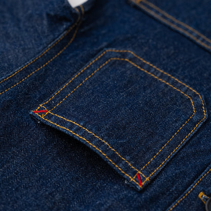 デニムオーバーサイズジャケット　NAVY