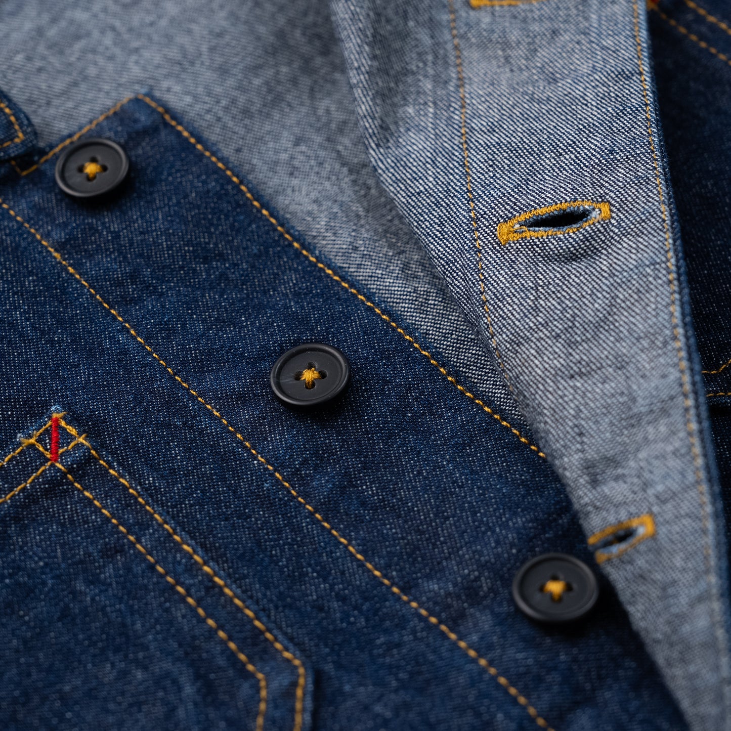 デニムオーバーサイズジャケット　NAVY