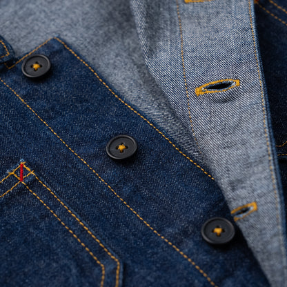 デニムオーバーサイズジャケット　NAVY