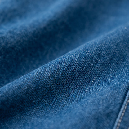デニムオーバーサイズジャケット　BLUE