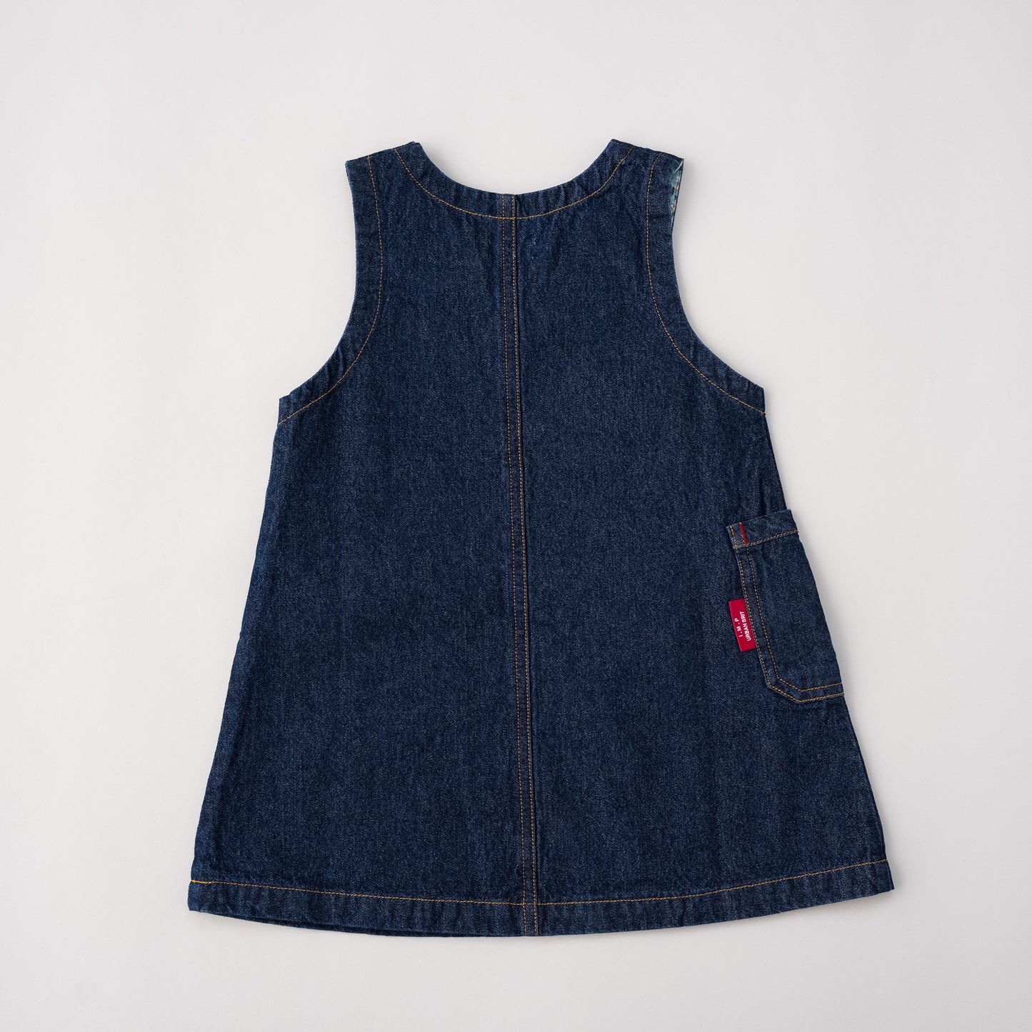 デニムジャンパースカート　NAVY