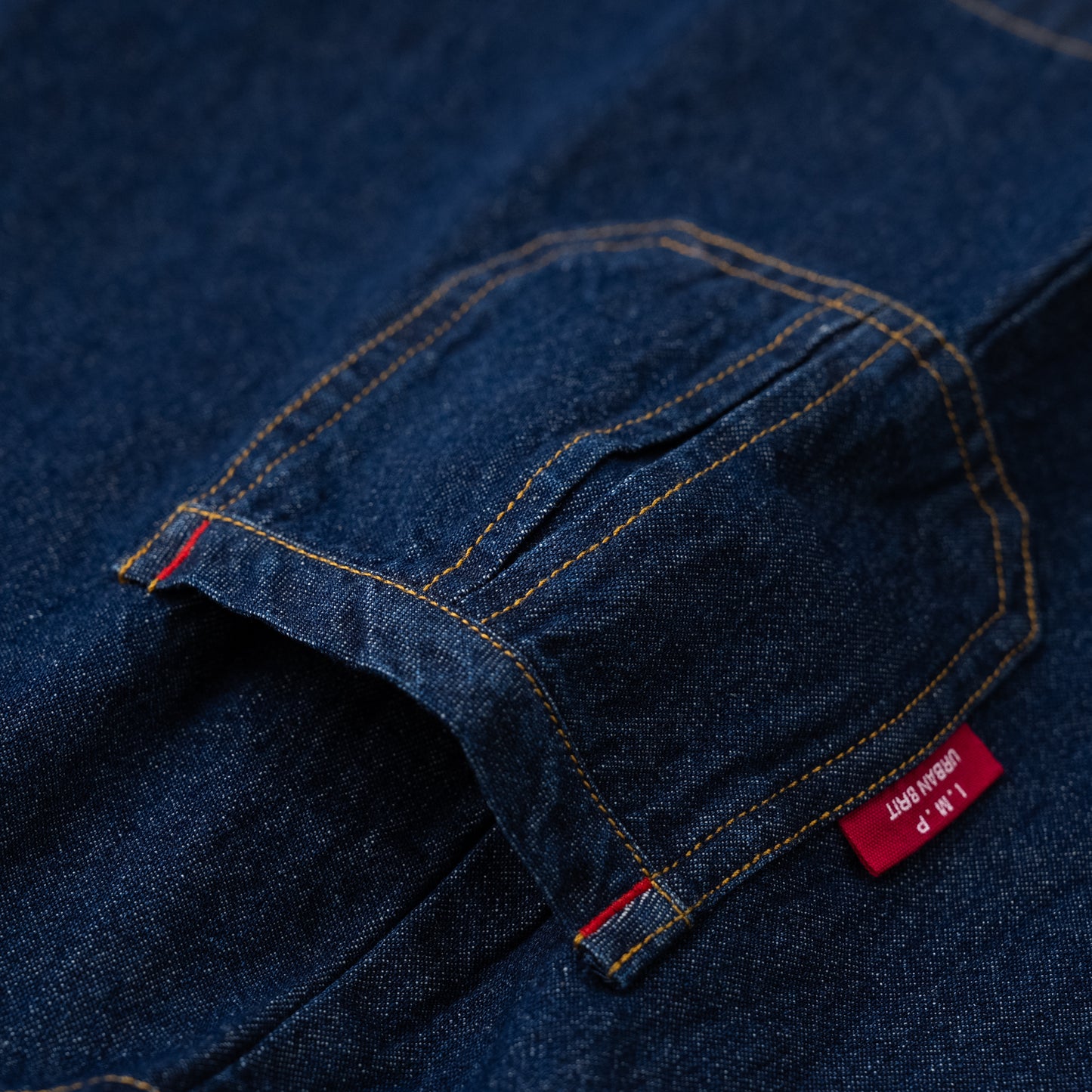 デニムジャンパースカート　NAVY