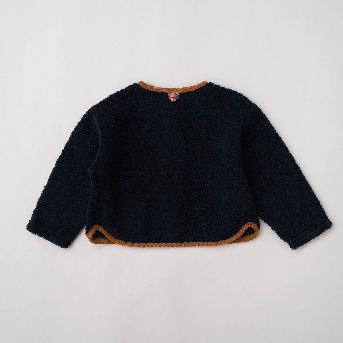 ボアカーディガン　NAVY