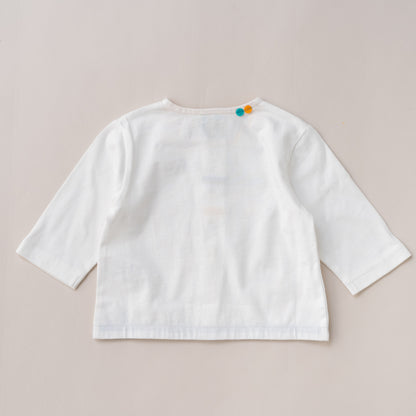ベビーサマーカーディガン　OFF-WHITE
