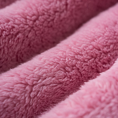 刺繍丸襟リバーシブルベスト　PINK