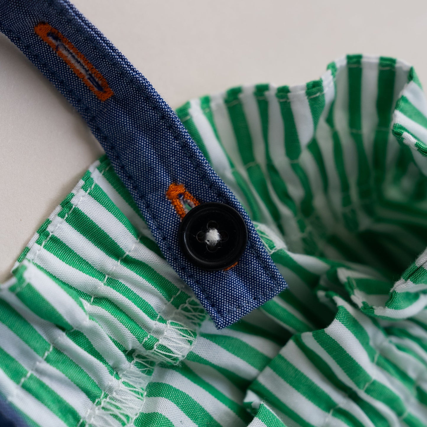 サロペット＆Tシャツセット　STRIPE