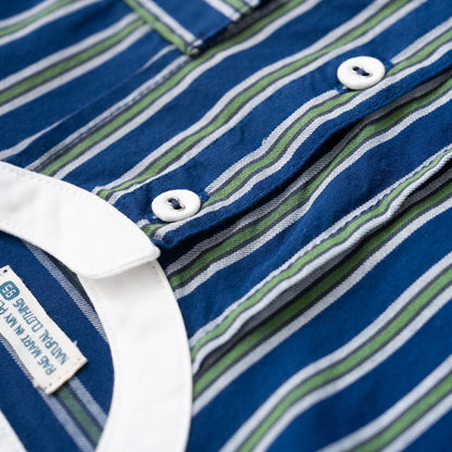 バンドカラーシャツ　STRIPE