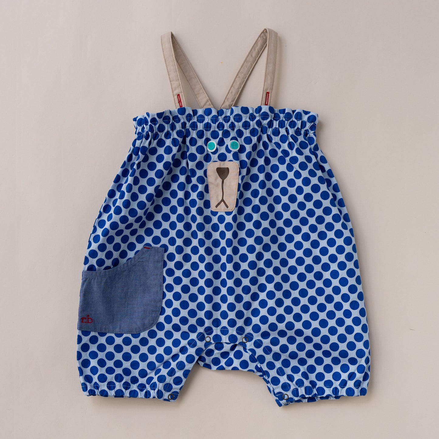 サロペット＆Tシャツセット　DOT