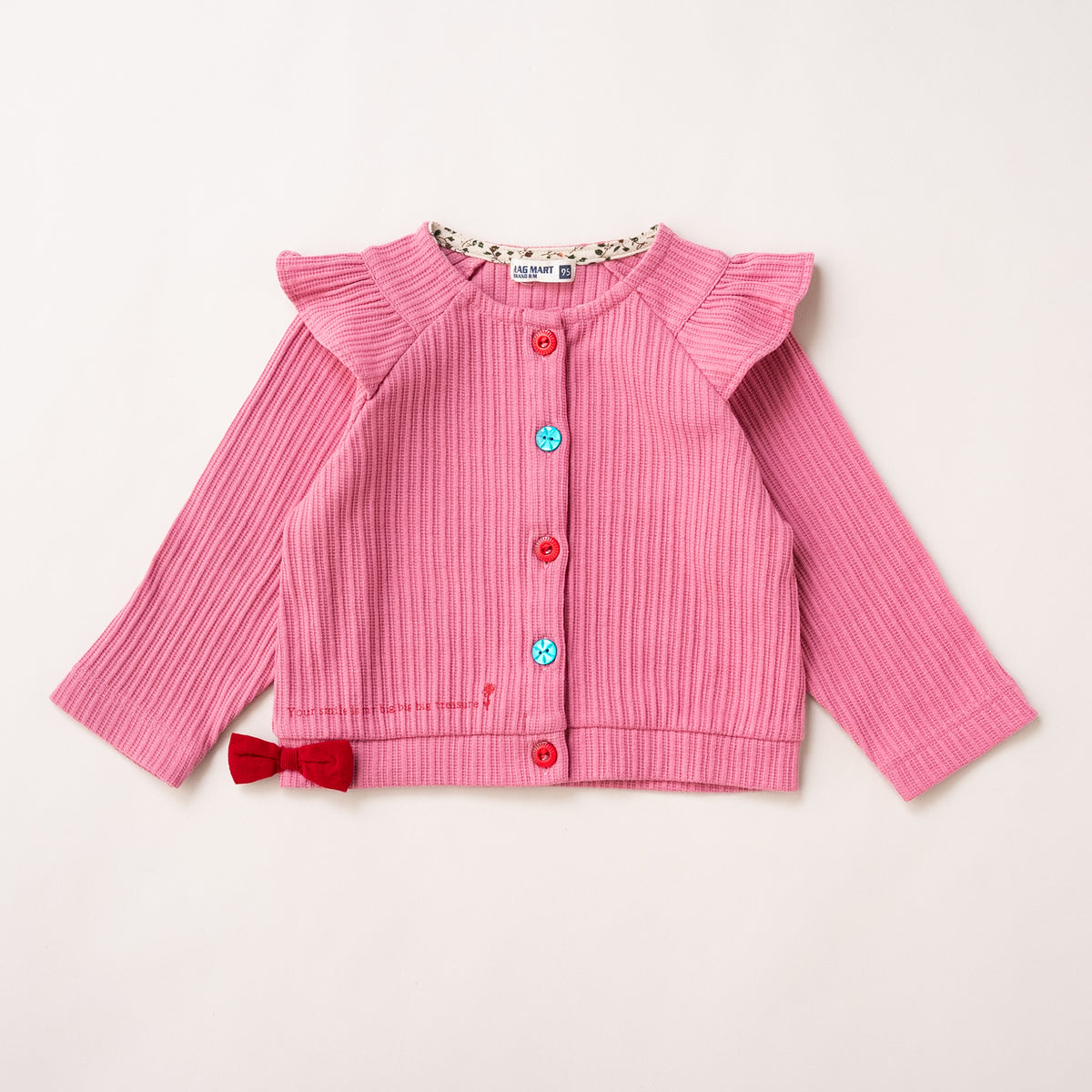 ニットカーディガン　PINK