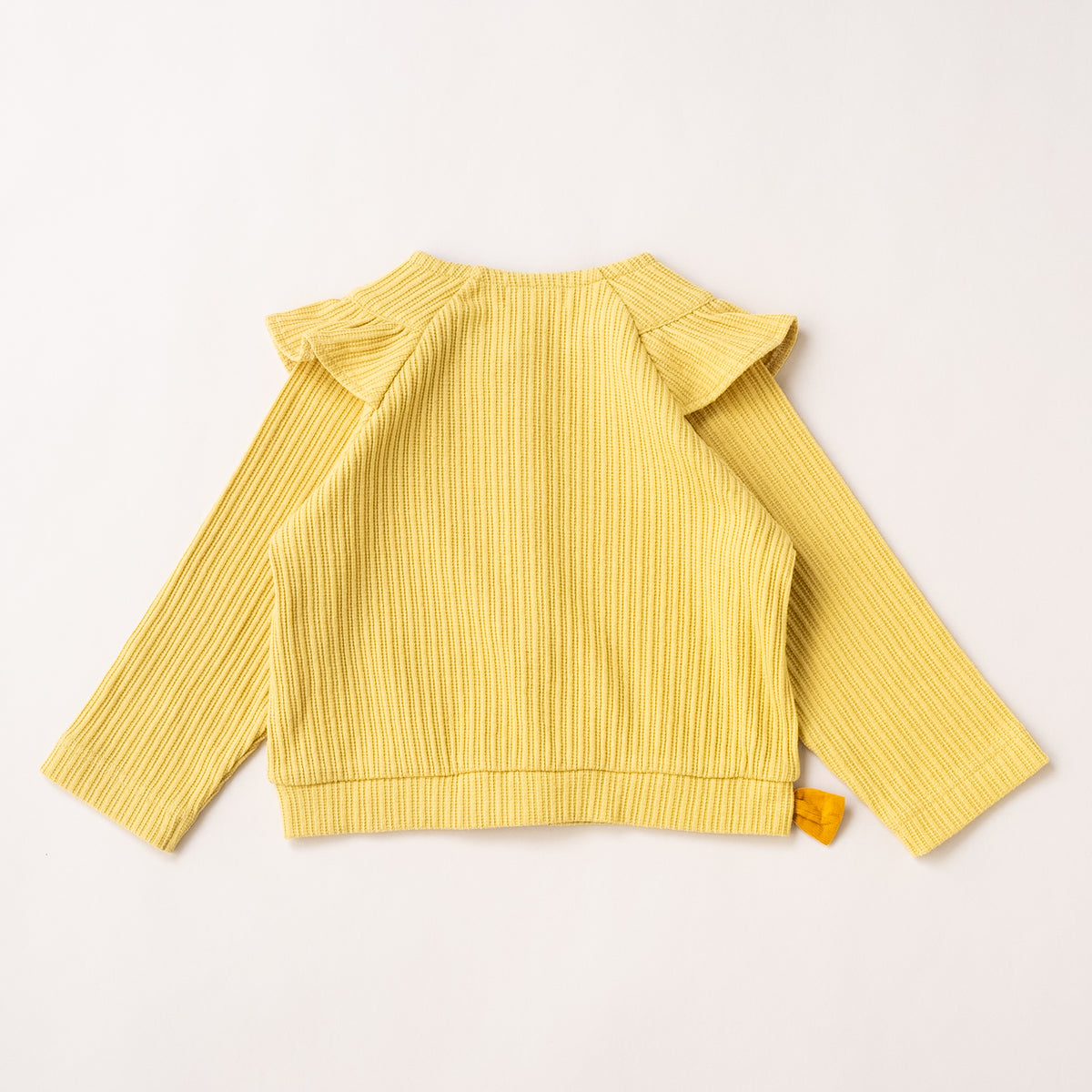ニットカーディガン　YELLOW