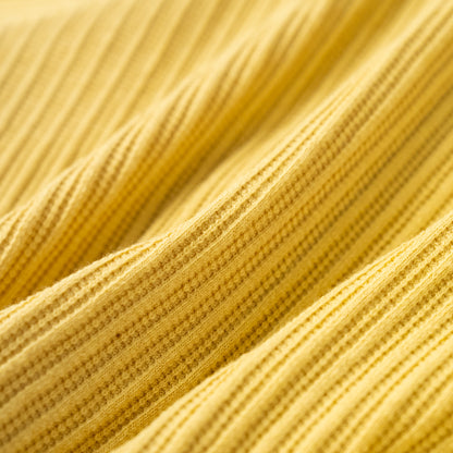 ニットカーディガン　YELLOW