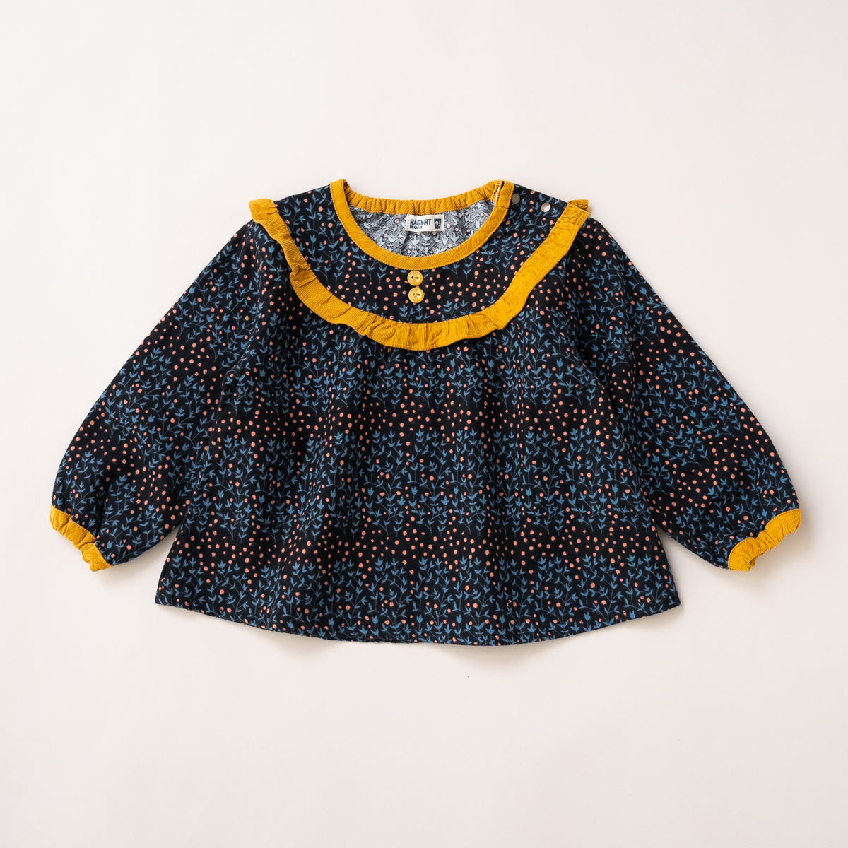 チュニックブラウス　NAVY