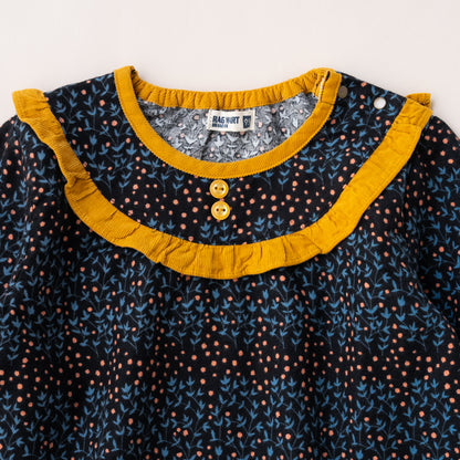 チュニックブラウス　NAVY