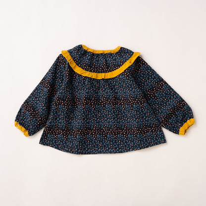 チュニックブラウス　NAVY