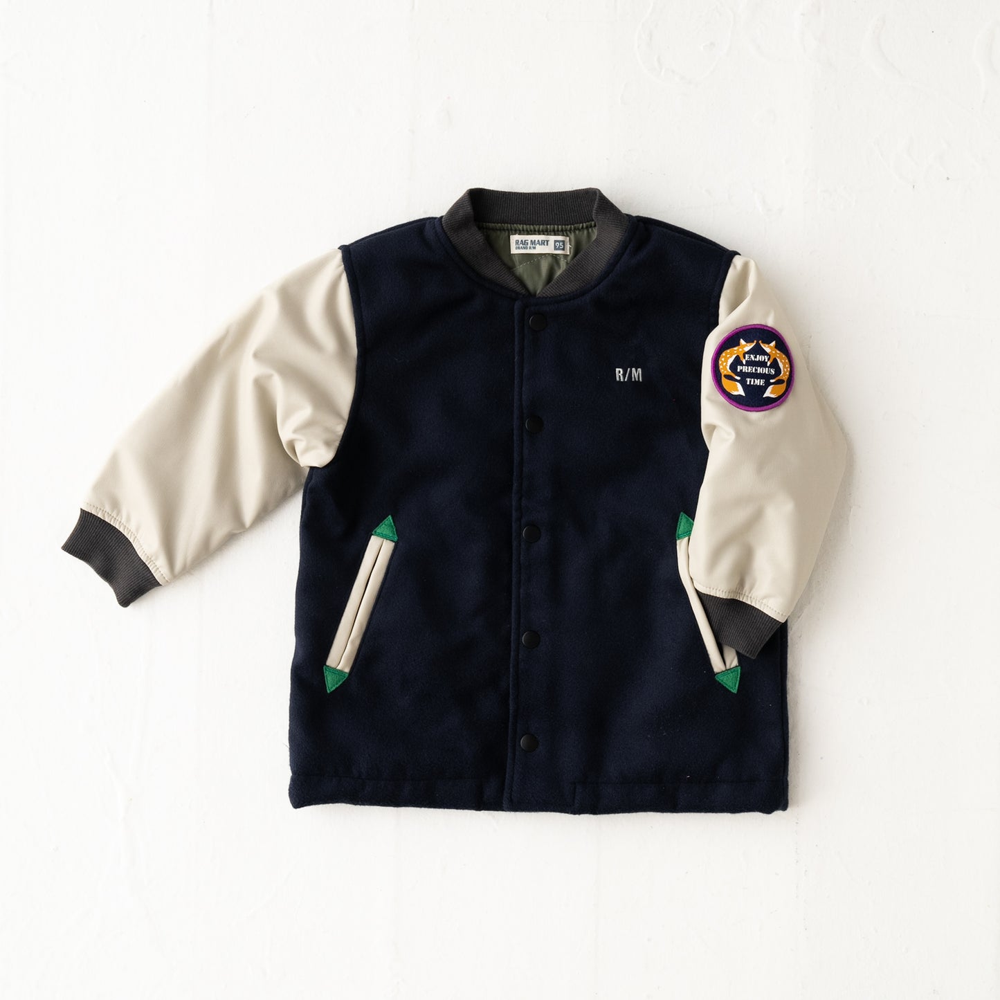 メルトンロングジャケット NAVY