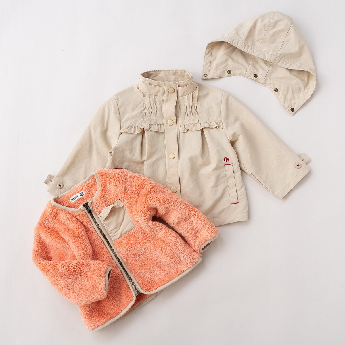 3WAYジャケット【GIRLS】　BEIGE