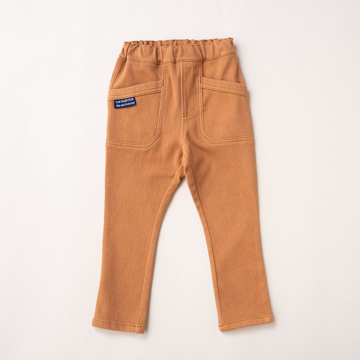 ニットデニムパンツ　BROWN