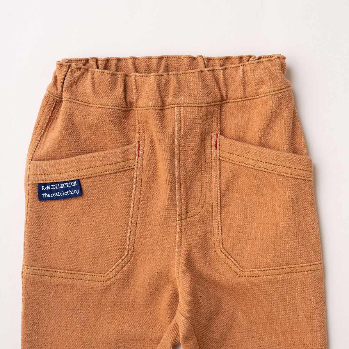 ニットデニムパンツ　BROWN