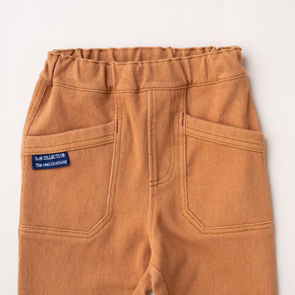 ニットデニムパンツ　BROWN