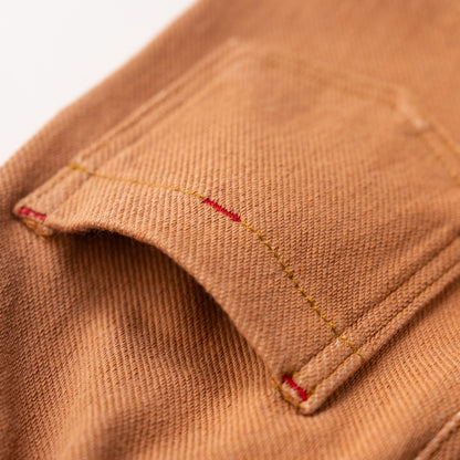 ニットデニムパンツ　BROWN