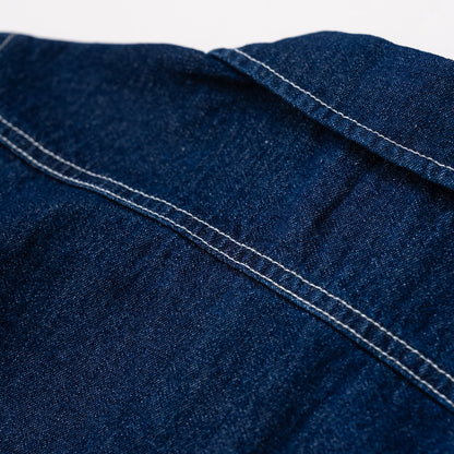 デニムオーバーサイズジャケット　NAVY