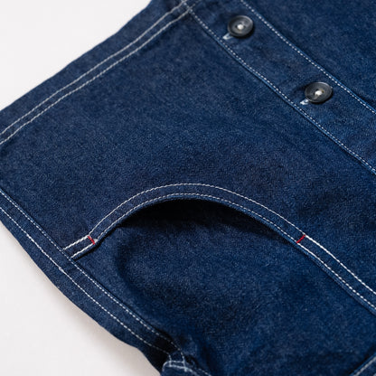 デニムオーバーサイズジャケット　NAVY